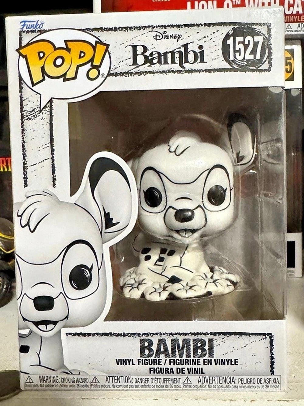 Funko Pop! Disney: Sketched - Bambi #1527 Vinyl Figure NIB